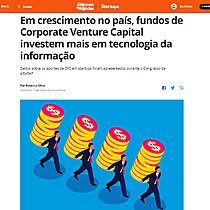 Em crescimento no pas, fundos de Corporate Venture Capital investem mais em tecnologia da informao